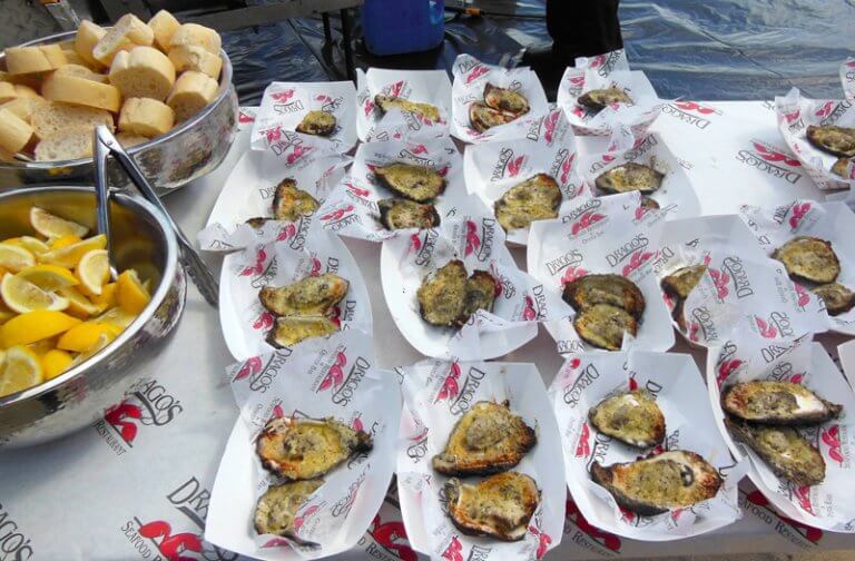 Jambalaya and a Crawfish Pie and File Gumbo Louisiana Seafood Festival