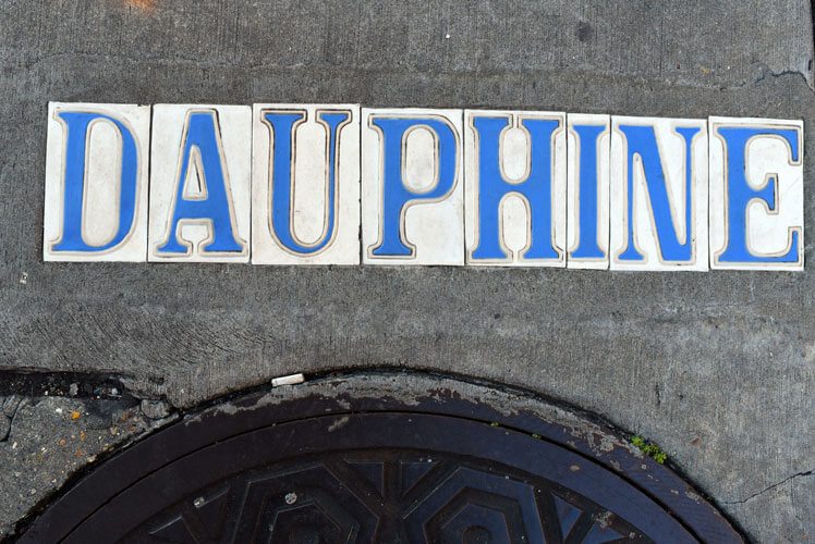 Dauphine Street, a Block-by-Block Guide