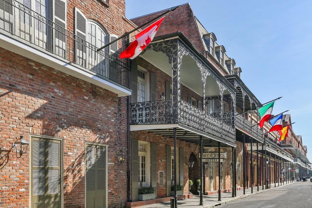 Where To Stay In The French Quarter In 2024 New Orleans French Quarter   PDA Exterior 2021 1 Royal HR Touched Up Street 1024x683 